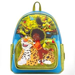 Loungetly Disney Encanto Antonio and Parce The Jaguar Backback